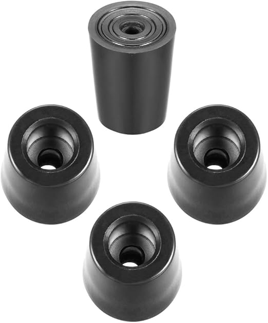 sourcing map 9 stuks Rubberen voeten, bumpers, snijplankpads met metalen schijf D18 x 15 x H5 mm D15x12xH8mm sourcing map 9 stuks Rubberen voeten, bumpers, snijplankpads met metalen schijf D18 x 15 x H5 mm D15x12xH8mm