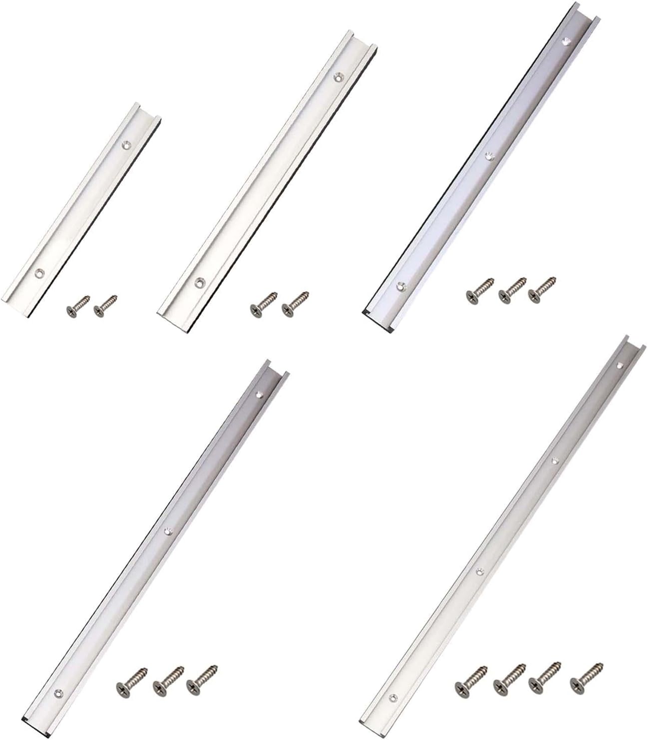 Loom Tree® Aluminum T Track Replacement Accessories T Slot for Router Table Woodworking 20Cm | Tools | Other Home Improvement Tools