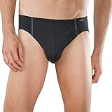 Casual Schiesser Herren 3 PACK Slips mit weichem Bund - Essentials, schwarz_205221, 6/L
