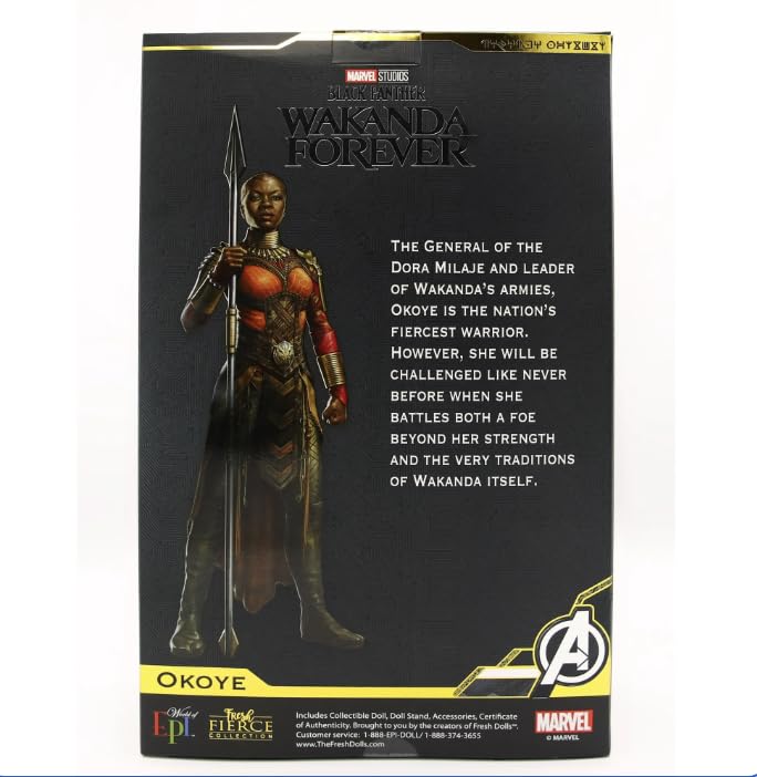 Muñeca Fresh Fierce Marvel Okoye 29 cm miniatura 7