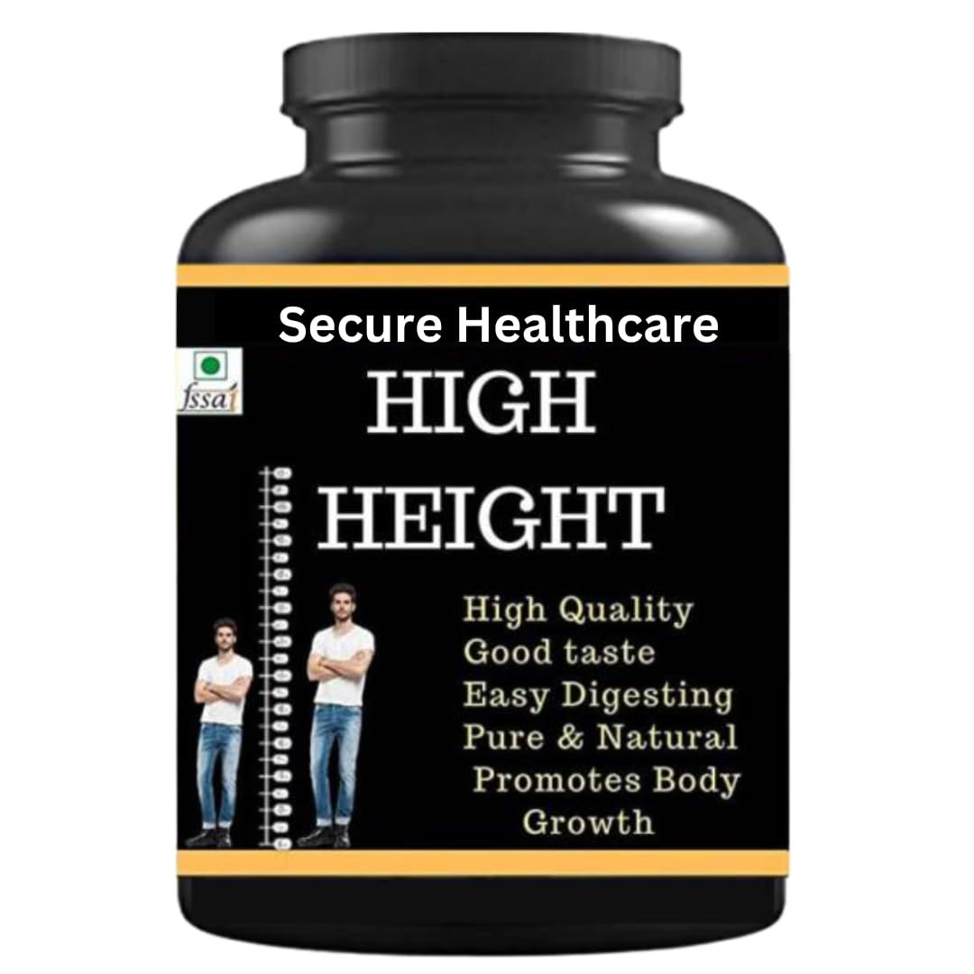 High Height | Height Gain & Height Growth | Capsule |Man & woman | Ayurvedic | Pack of 1