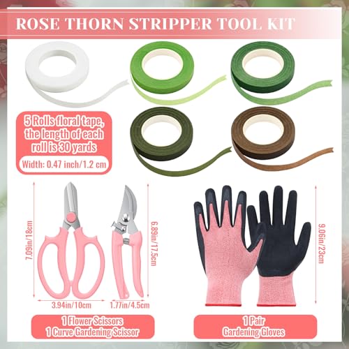 Set de 9 Piezas Removedor de Espinas Lasnten Rosa miniatura 3