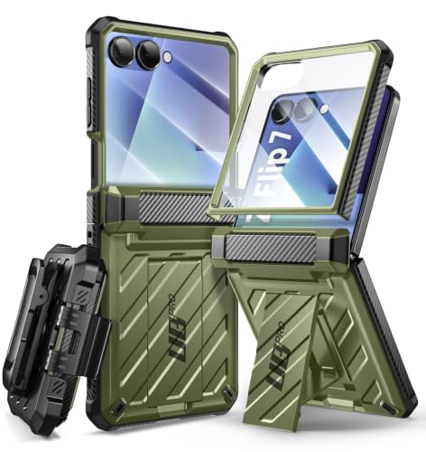 Image of SUPCASE for Samsung Galaxy Z Flip 7 Case with Built-in Kickstand, Guldan