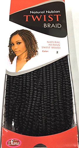 [2packs Deal] Diana Original Natural Nubian Twist Braid - NTB (2)