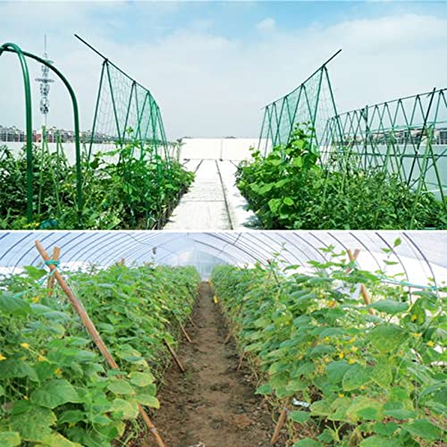 Hhthh Green Trellis Netting 5.5X150 Ft Heavy Duty Garden Trellis Netting Polypropylene Plant Support Net For Climbing Vegetables Fruits Flowers #TOP5
