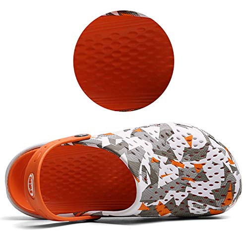 Image of CERYTHRINA Mens Womens Garden Clogs Summer Sandals Lightweight Non Slip Walking Sport Shoes Unisex Adults Clog for Pool Beach Yard Kitchen Shower