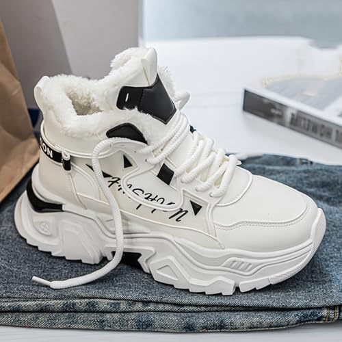 Men's Casual Athletic Shoes Tennis Work Walking Shoes Chunky High Top Fashion Sneakers for Men2