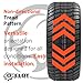 Ocelot Course Pro II 215/40-12 Golf Cart Tire | Low Profile Sidewall | 4-Ply Tubeless | Non-Directional Street Tread | Smooth, Quiet Ride | Fits Club Car, Yamaha & EZGO