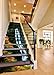 Produktbild 3D Gebirgsbach 422 Stair Risers Dekoration Fototapete Vinyl Aufkleber Tapete DE Lemon (15x H:18cm x W:94cm (7"x37")) (15x H:18cm x W:102cm (7"x40")) (13x H:18cm x W:102cm (7"x40")) (15x H:18cm x W:94cm (7"x37"))