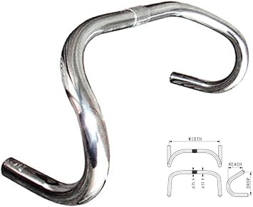 Amazon ニットー Nitto B123 スチール Njs トラックドロップバー 25 4 Cp 340mm 66b123340 Nitto 日東 ハンドル