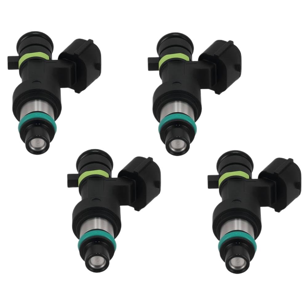 Mhckkkcqe Onecolor Fuel Injectors Set Of 4 Compatible With Cube Versa 1.8L 16600En200 12 Hole