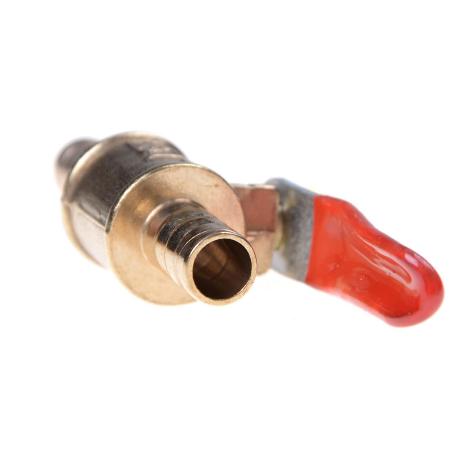 1/4 Wąż do węża 6 mm-10 mm Inline Mosiądz Woda Olej Powietrze Gaz Paliwo Linia odcinająca Zawór kulowy Złączki do węży 1 szt. (10 mm)
