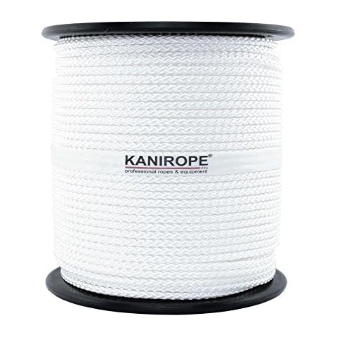 Kanirope® Nylonseil Polyamidseil Seil NYLONBRAID 4mm 100m 8-fach geflochten Cover