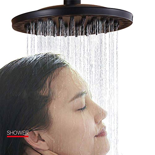 Ensemble de robinets de douche complet comprenant pommeau cascade et valve de régulation - 6
