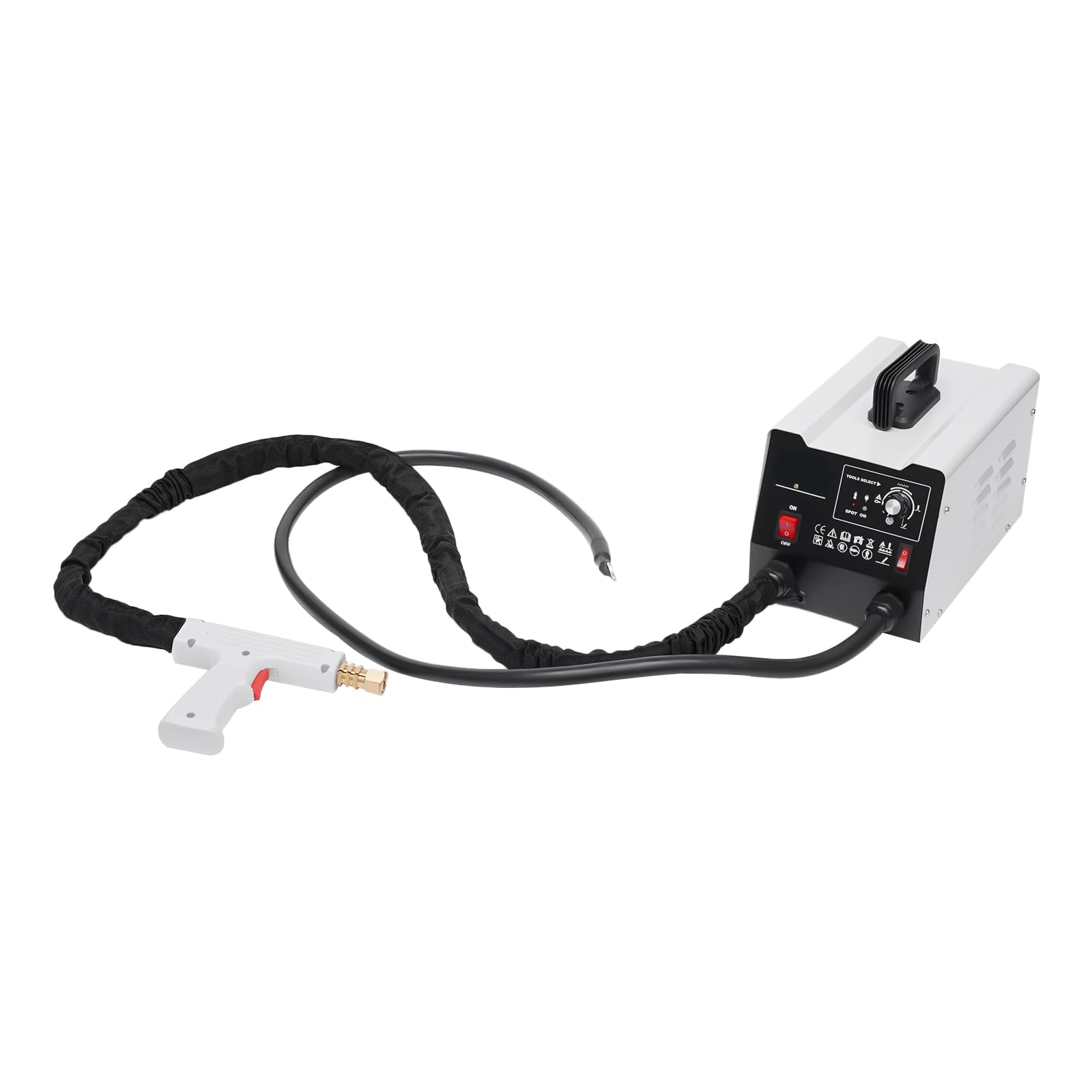 Karosserie Ausbeulspotter, 3500Amp 220V Automatisches Dent Puller Punktschweißgerät kfz Ausbeulreparatur Spotter Professionelle Schweißgerät Multimodal Reparatur Kit für Karosserie-Reparatur