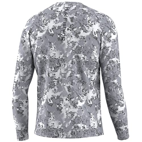 HUK Men's Pursuit Crew Long Sleeve, Sun Protecting Fishing Shirt - Image 3