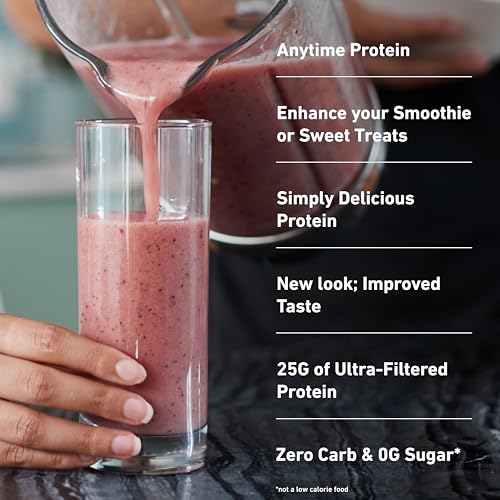 Image of Isopure Zero Carb 100% Whey Protein Isolate Powder - 3 lbs, 1.36 kg (Strawberries & Cream), , 25g Protein per serve, Lactose-Free, Gluten-Free, Vegetarian protein for Men & Women.