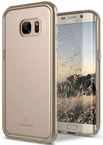 Galaxy S7 Edge Case, Caseology [Skyfall Series] Transparent Clear Slim Protective Scratch Resistant Air Space Technology for Samsung Galaxy S7 Edge (2016) - Gold