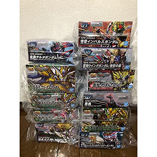 Amazon | SDガンダム ワールドヒーローズ 三国創傑伝 12点セット  
