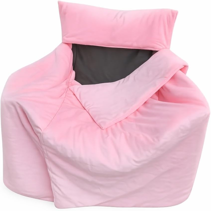 Wallaby™ Adult Camp Chair Sideline Blanket, Faux Fur and 3M Thinsulate™ Fully Enclosed Chair Blanket for Outdoor Sports Events, Camping, Hunting or Tailgatingr