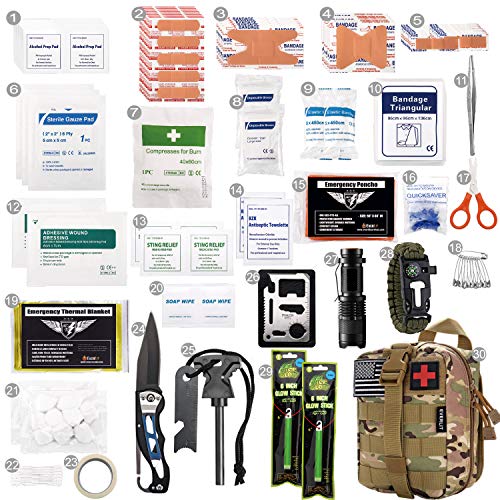 EVERLIT Survival First Aid Kit Review Survival Front