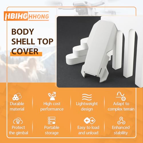 Image of for DJI Mini 2 Body Shell Top Cover Replacement for DJI Mini SE Top Cover Replacement Drone Part Accessories (Upper Shell)