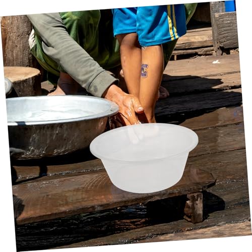 Balde transparente de plástico para remojo de pies miniatura 5