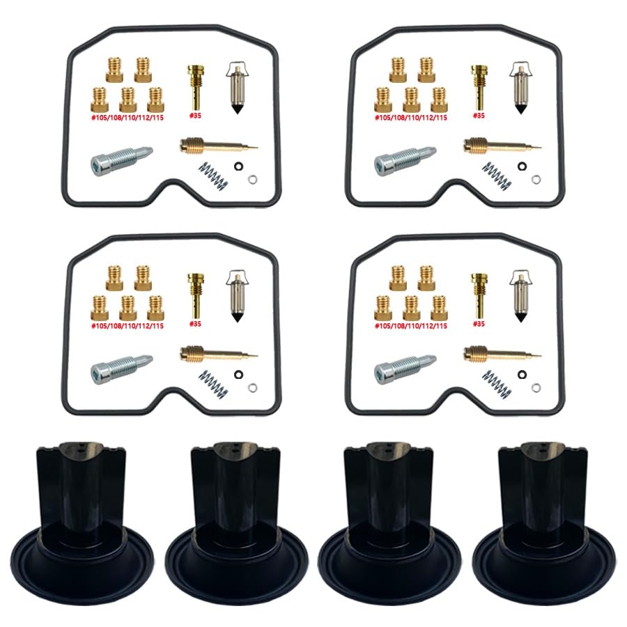 Kit réparation carburateur ZR550 Zephyr 550cc avec flotteur et pointeau