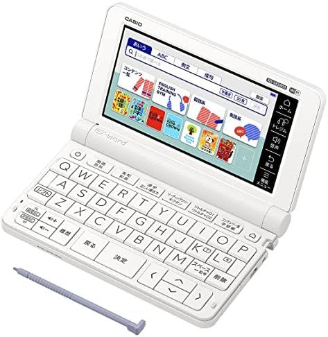 Amazon | カシオ 電子辞書 エクスワード XD-SK2800WE ホワイト | 電子辞書