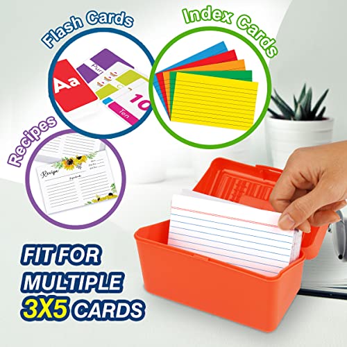 H4D H4D0107-3CLR Index Card Holder 3X5 thumb #5