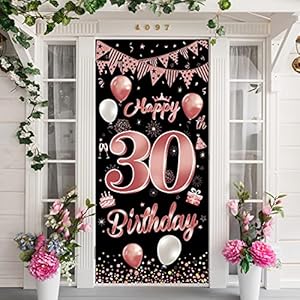 Verjaardagsdecoratie voor de 18e verjaardag, 18e verjaardag, banner voor de 18e verjaardag, decoratie voor de 18e…
