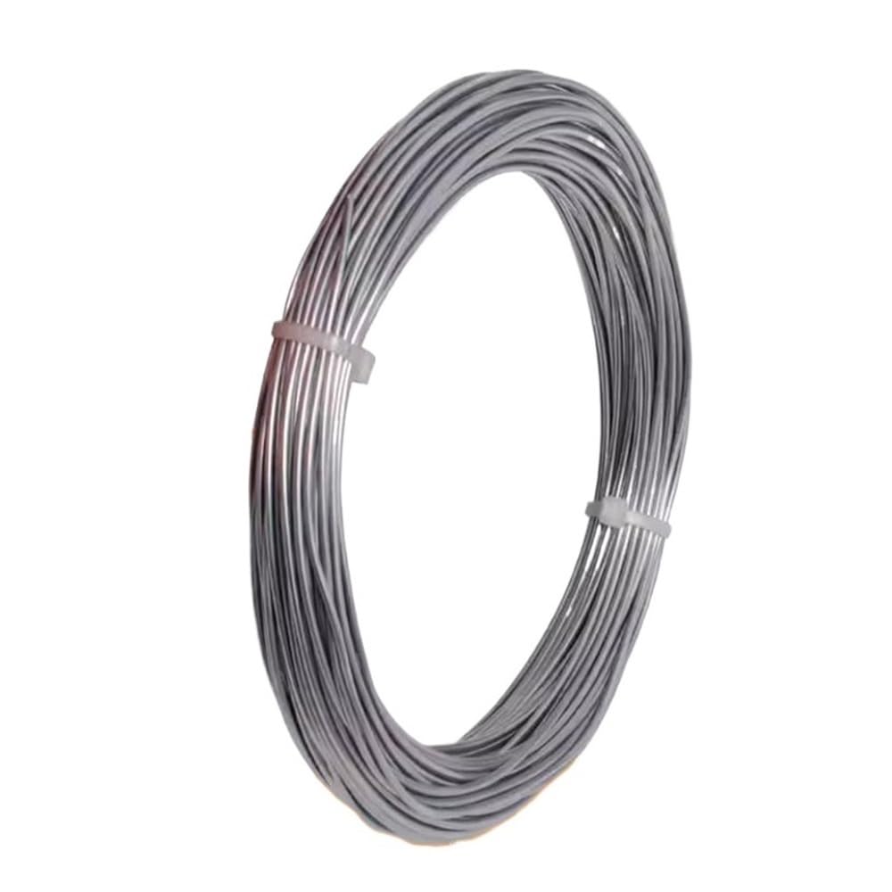 1 fil de zinc de 1 m - diamètre de 0,4 mm à 5 mm - Fil de zinc métallique for la recherche scientifique et les applications électriques(2mm)