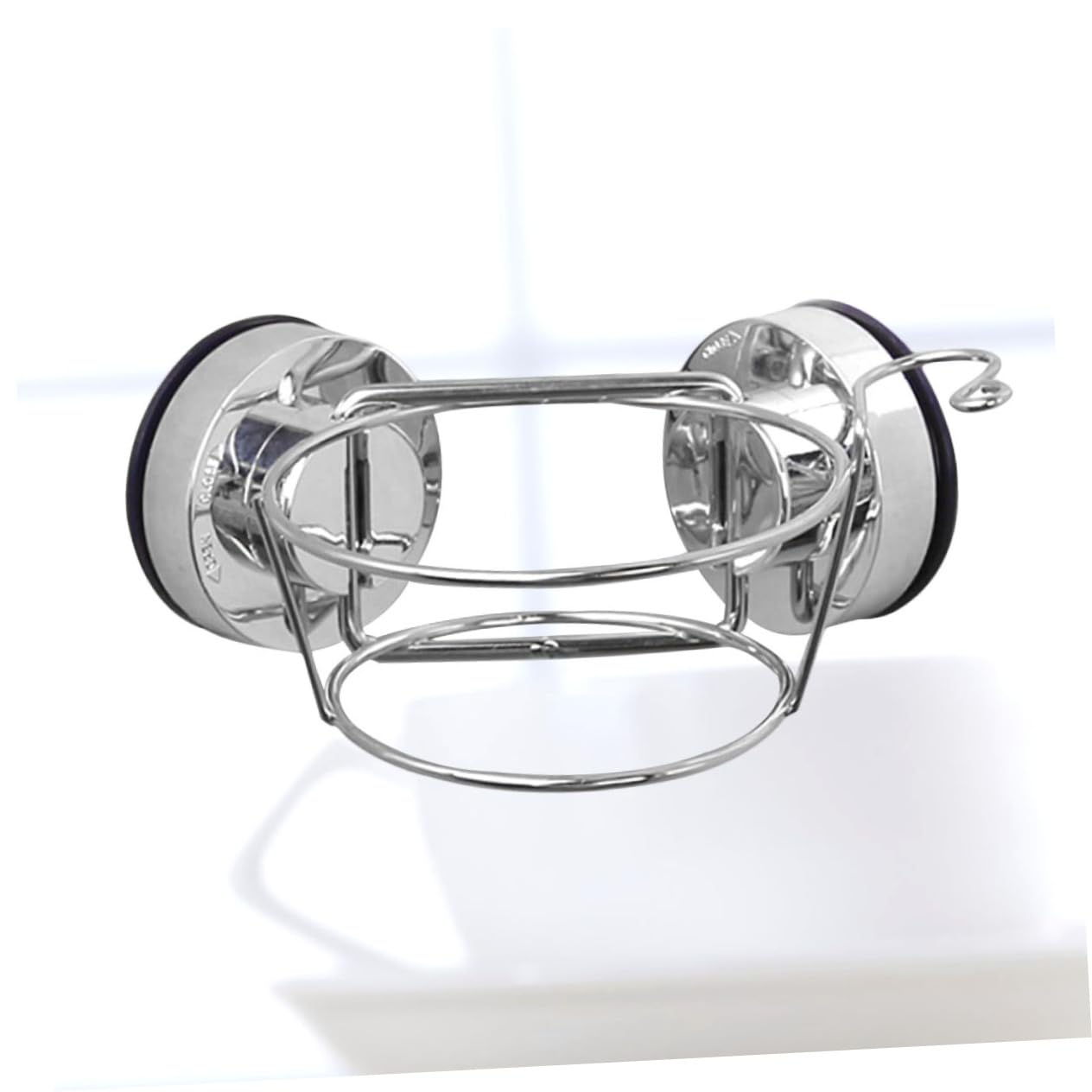 Didiseaon 2 Piezas Soporte Para Secador De Pelo Estante Para Secador De Pelo Cabello Organizador De Secador De Pelo Cesta De La Escalera Suministros De Baño Colgante Pared De Succión