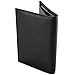 alpine swiss Men's RFID Blocking Leather Passport Cover ID Protection Travel Case, Black, One Size
