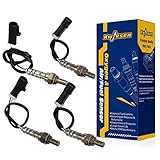 4pcs Oxygen Sensor 1 Sensor 2 Upstream Downstream for 1999 2000 2001 2002 Ford Expedition 4.6L/5.4， F-150 4.2/4.6L/5.4，1999 for F250 4.6L/5.4L 234-4046 234-4127