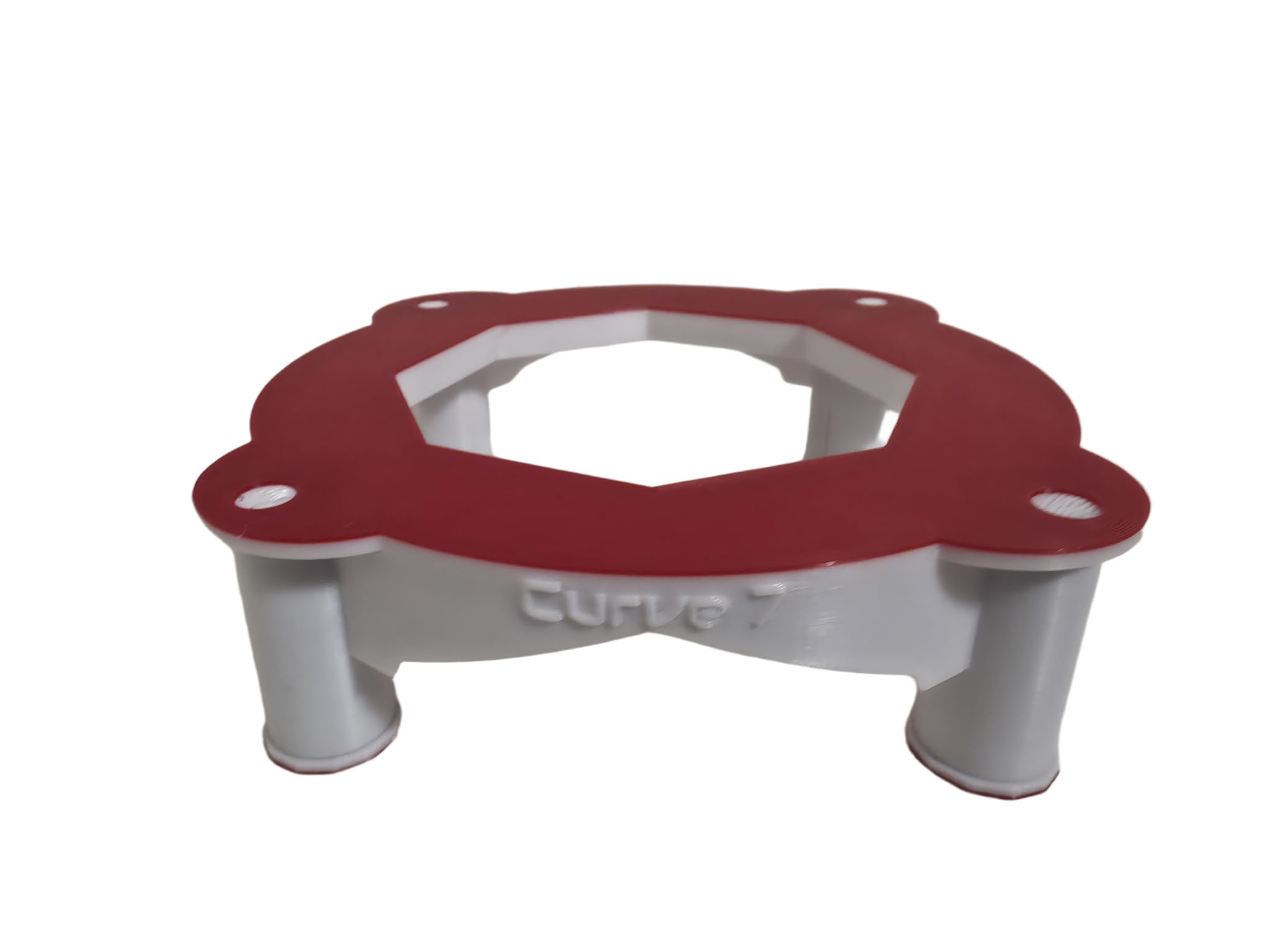 3DReeF Adjustable Stand for Bubble Magus Protein Skimmers, Height 3-6cm 4-8cm 5-10cm, Custom Color Available (Curve 5/A5, 4 to 8cm)