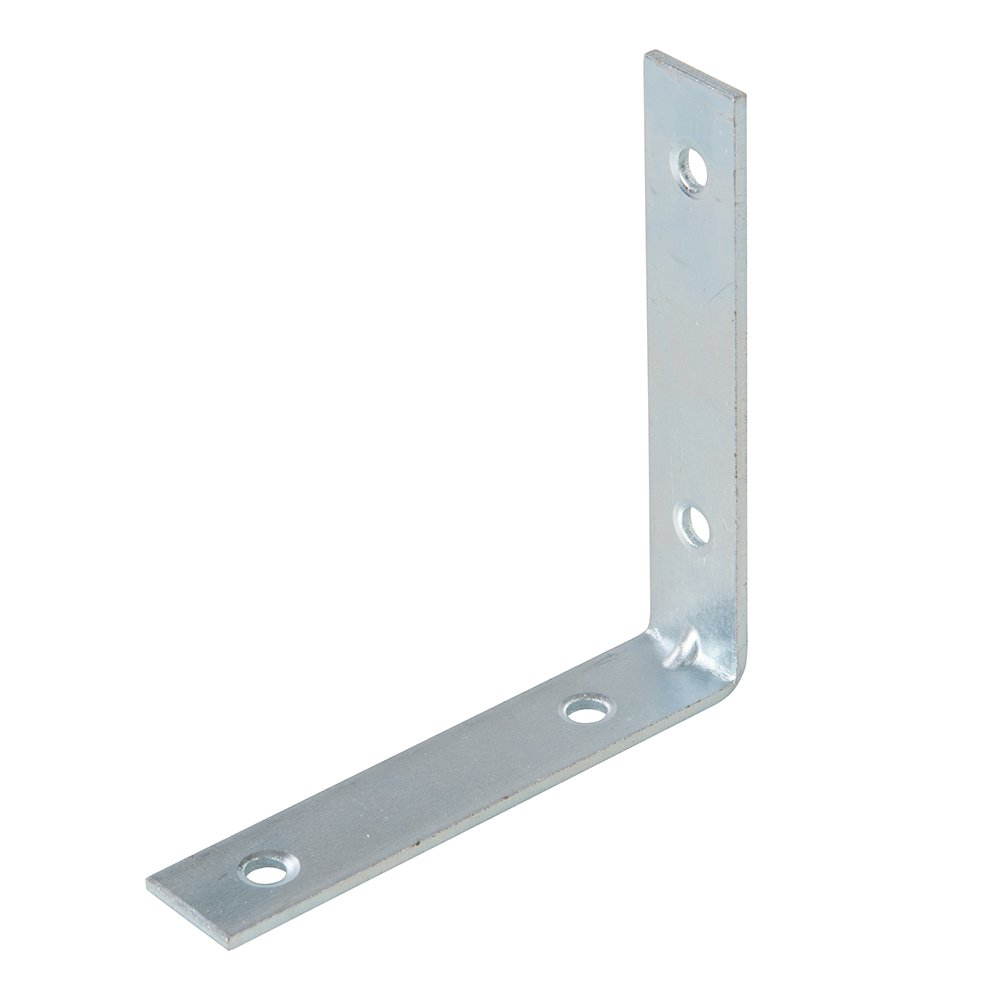 Fixman Silver 870497 Corner Braces 10Pk 75 X 1.6 X 16 Mm