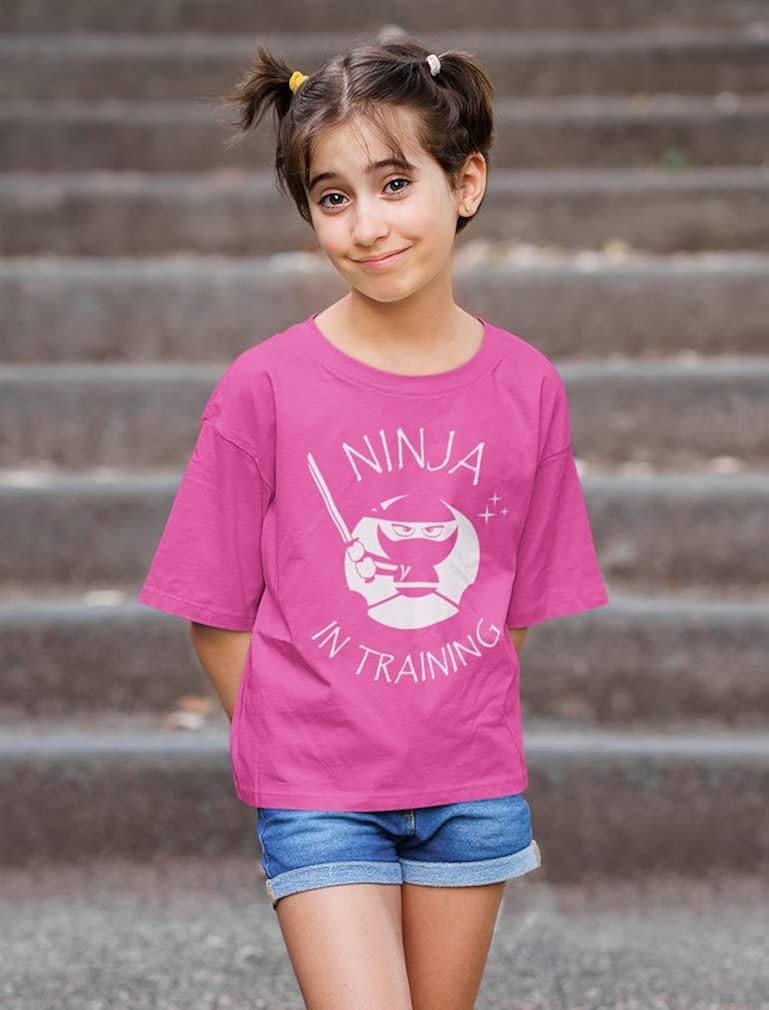 Miniatura 3 de Ninja in Training - Camisa para niños, regalos novedosos de Ninjas para niños y niñas