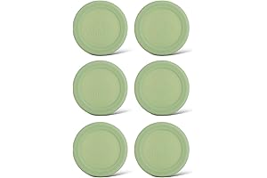 60mm Silicone Lids for WECK Jars - Set of 6 (Green)