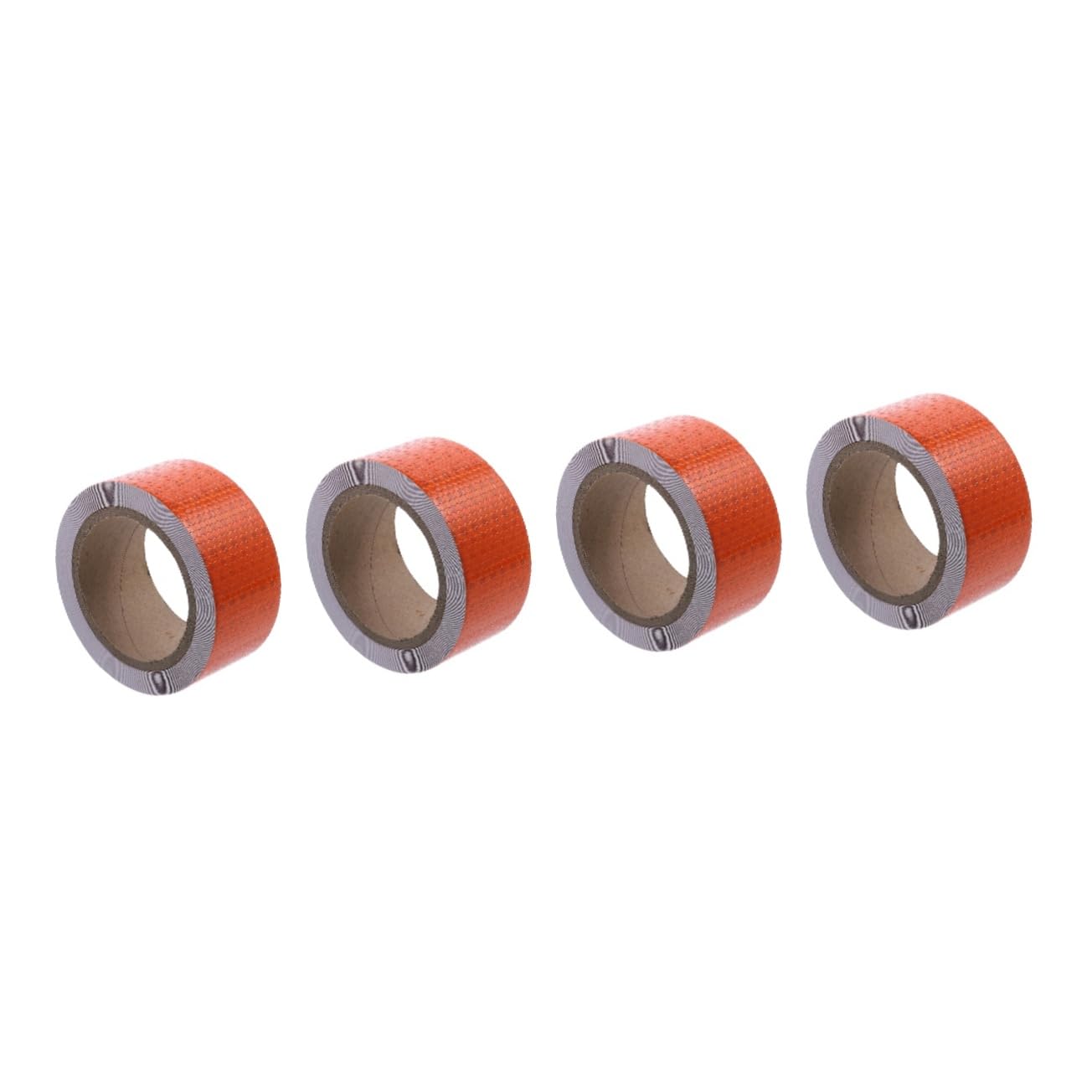Gadpiparty 4 Rollos Cinta adhesiva reflectante color pegatina cinta de neón cinta reflectiva cinta reflectante de seguridad cinta reflectora para remolques de polivinilo Naranja