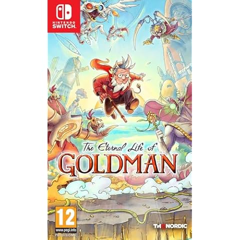 La Vie Éternelle de Goldman - Nintendo Switch Cover