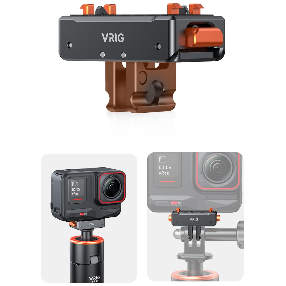 TELESIN Soporte Magnético De Liberación Rápida Para Insta360 X5/Ace/Ace Pro X5, Accesorios De Cámara