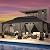ALAULM 12'x20' Hardtop Gazebo, Outdoor Double Roof Canopy with Netting and Curtains, Galvanized Metal Frame, Sunshade for Patio, Backyard, Deck and Lawns-Gray