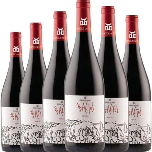 Dominio de Tares Baltos Vino Tinto de España con gran expresión frutal, taninos suaves y equilibrio ideal para carnes, pastas y quesos curados| 6 botellas