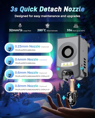 Image of FLASHFORGE Adventurer 5M Pro 3D Printer | CoreXY 600mm /s Speed, 280C High Temp Direct Extruder, Full Auto Leveling, HEPA Air Filter, Built-in Camera,220x220x220mm