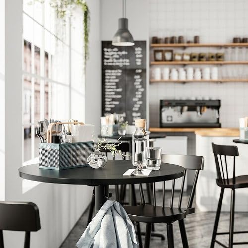 Amazon | IKEA イケア カトラリーホルダー 竹 グレーターコイズ