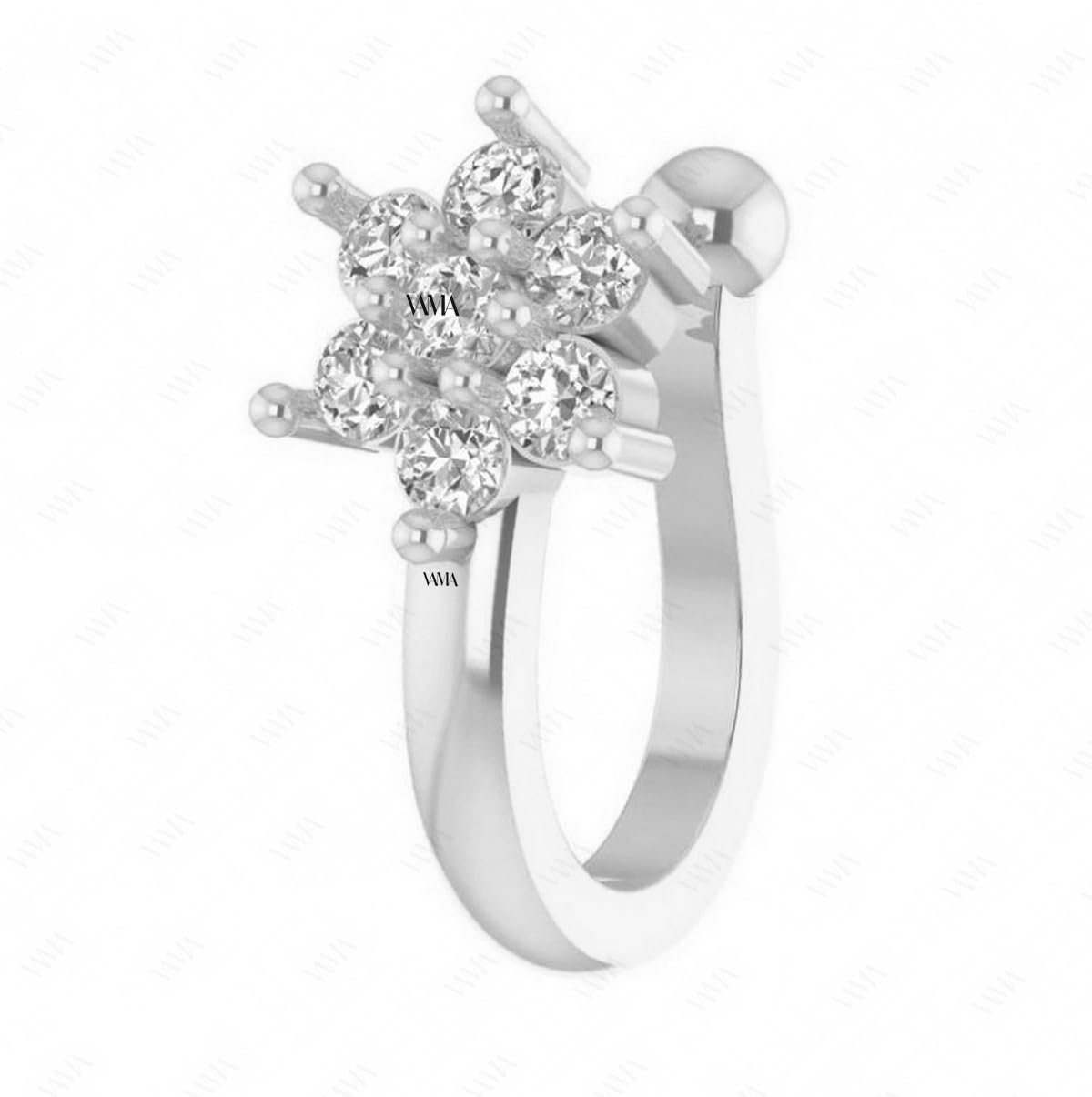 See full amazon price history chart for VAMA Without Piercing Silver Nosepin Pressing Type Clip on Press Nose ring Studs for Girls & Women VAMA Without Piercing Silver Nosepin Pressing Type Clip on Press Nose ring Studs for Girls & Women (B0CTCYHPCQ) Amazon Price History, Amazon Price Tracker