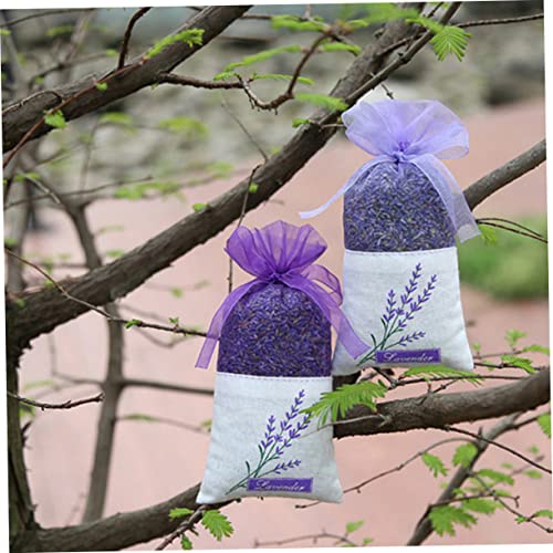 22 bolsas de saquitos lavanda vacías con lazo miniatura 7