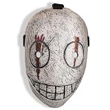 Adjustable DBD Killer Latex Scary Mask Halloween for Men Horror Cosplay Costume Adult Game Merch Killer