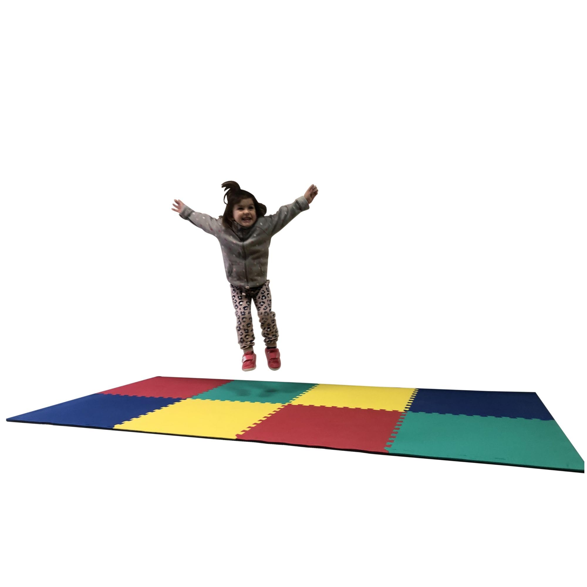 8 x Suelos para Niños Y Infantiles EVA Puzzle Colchonetas 60cm x 60cm x12mm con Reverso Antideslizante